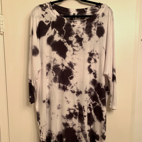 Tunic Top - tie dye look - Picture 1 of 7